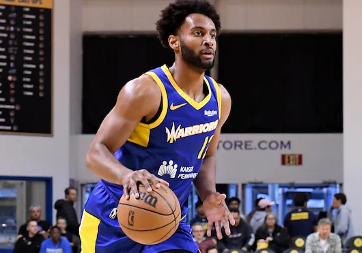 Braxton Key, durante un partido de la G-League con el equipo vinculado de los Warriors.