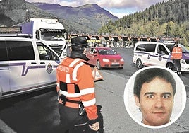 Imagen de archivo de un control de la Ertzaintza.