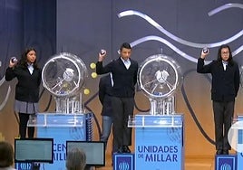 Sorteo de la Lotería Nacional de este sábado.