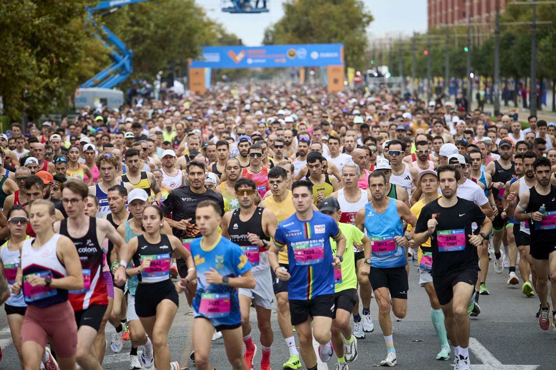 Las mejores fotos del Medio Maratón de Valencia 2025