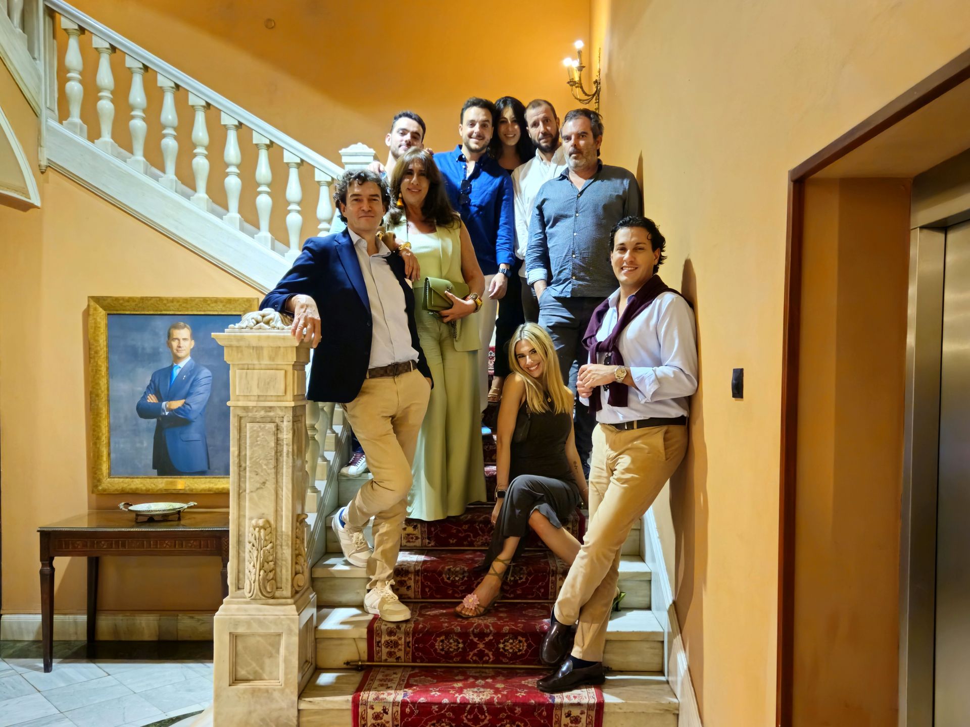 Cumpleaños en el Casino de Agricultura. 