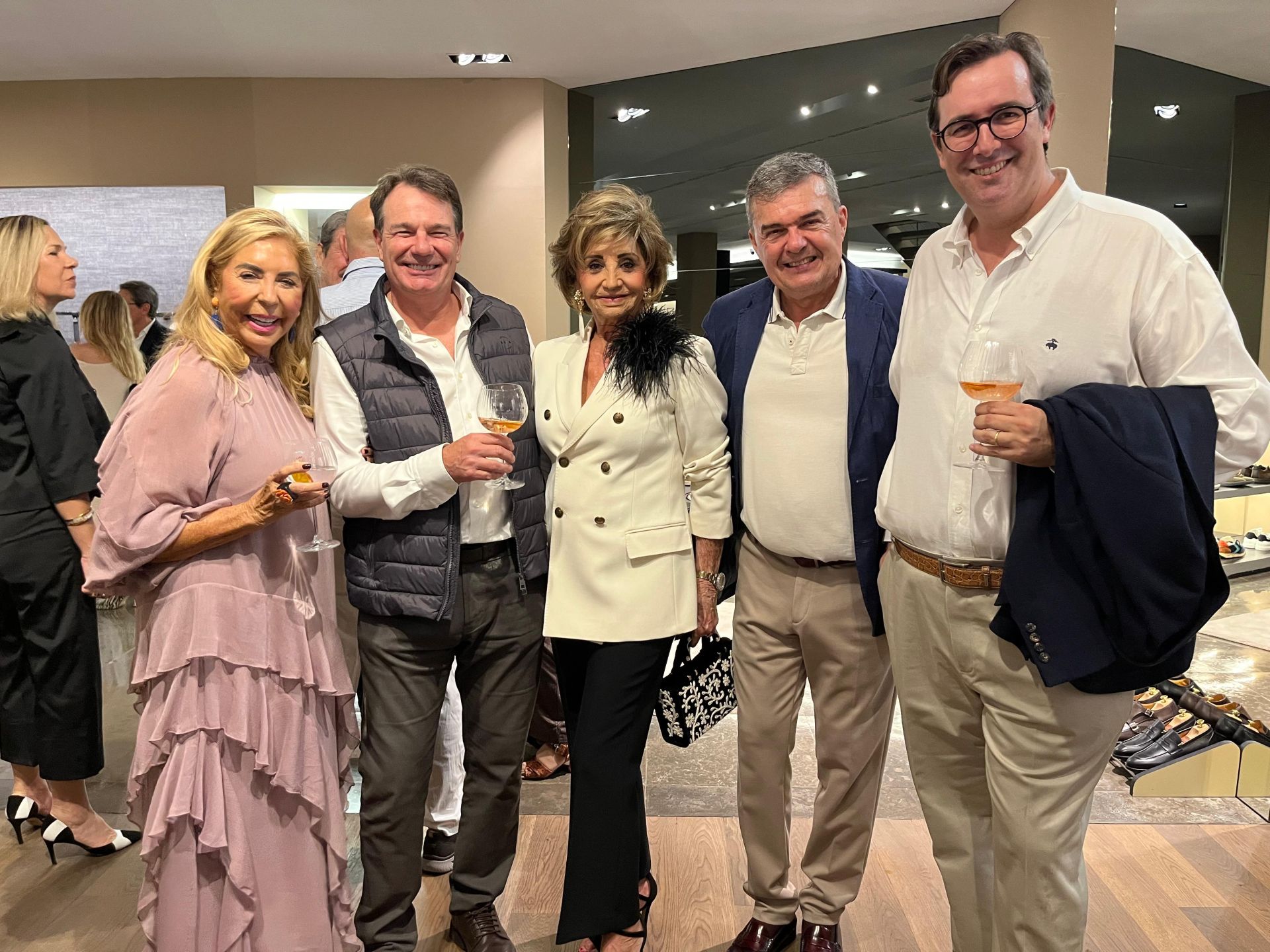 María José García Padilla, Paco Potenciano, Amparo Lacomba, Carlos Ferrer y Nacho Ballester.