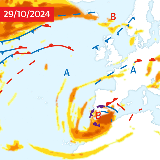 Así se fraguó la tormenta que arrasó Valencia