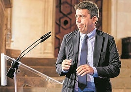 Carlos Mazón, presidente de la Generalitat.