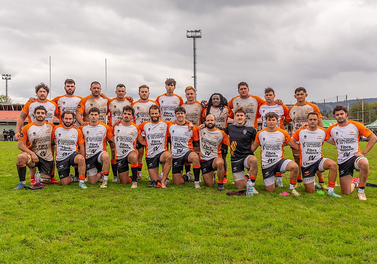 El equipo de Les Abelles en Urbieta