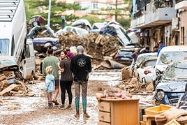 Consecuencias de la dana en Catarroja.