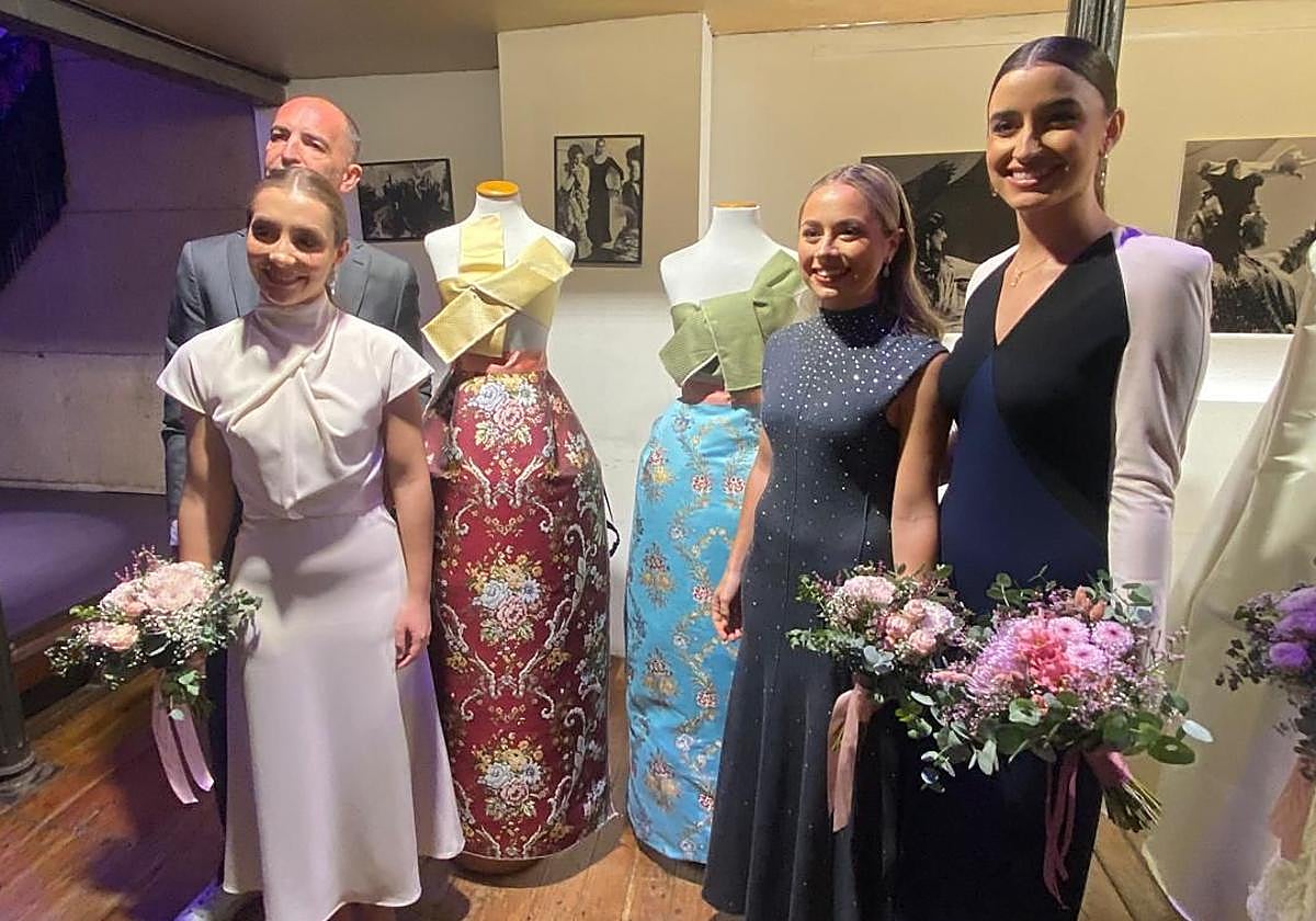 Tonos empolvados y repletos de luz para las telas de la corte de Carmen Prades