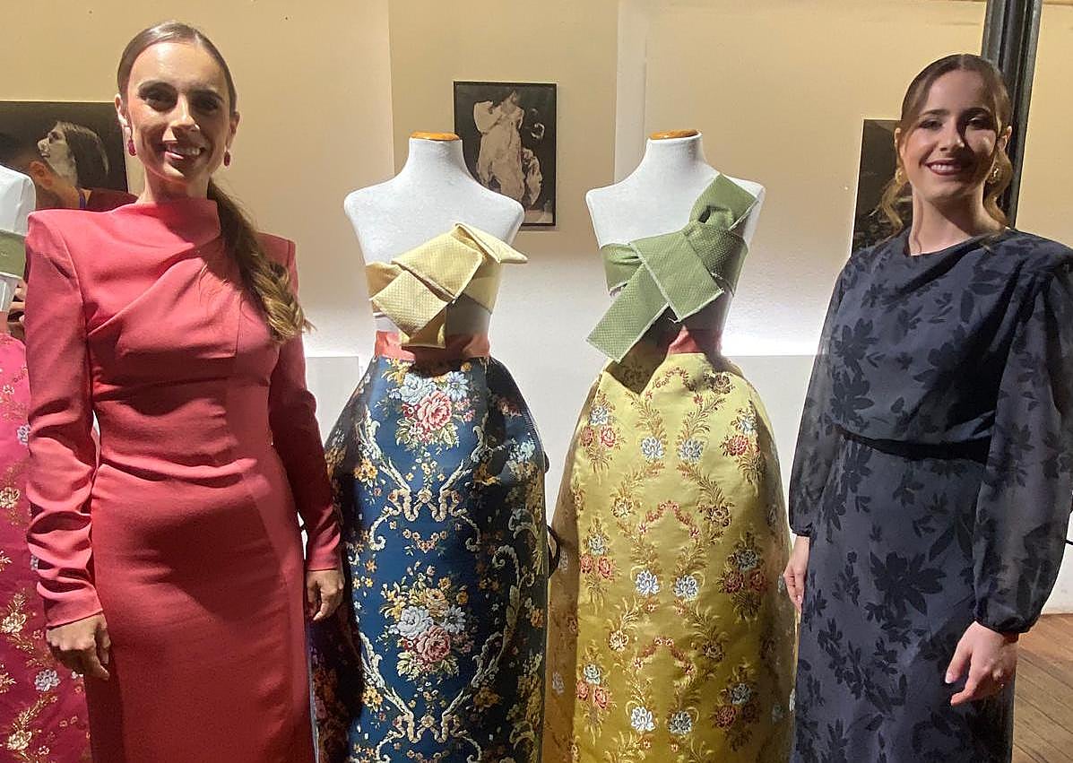 Imagen secundaria 1 - Tonos empolvados y repletos de luz para las telas de la corte de Carmen Prades