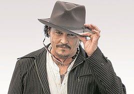 Johnny Depp en una foto de archivo