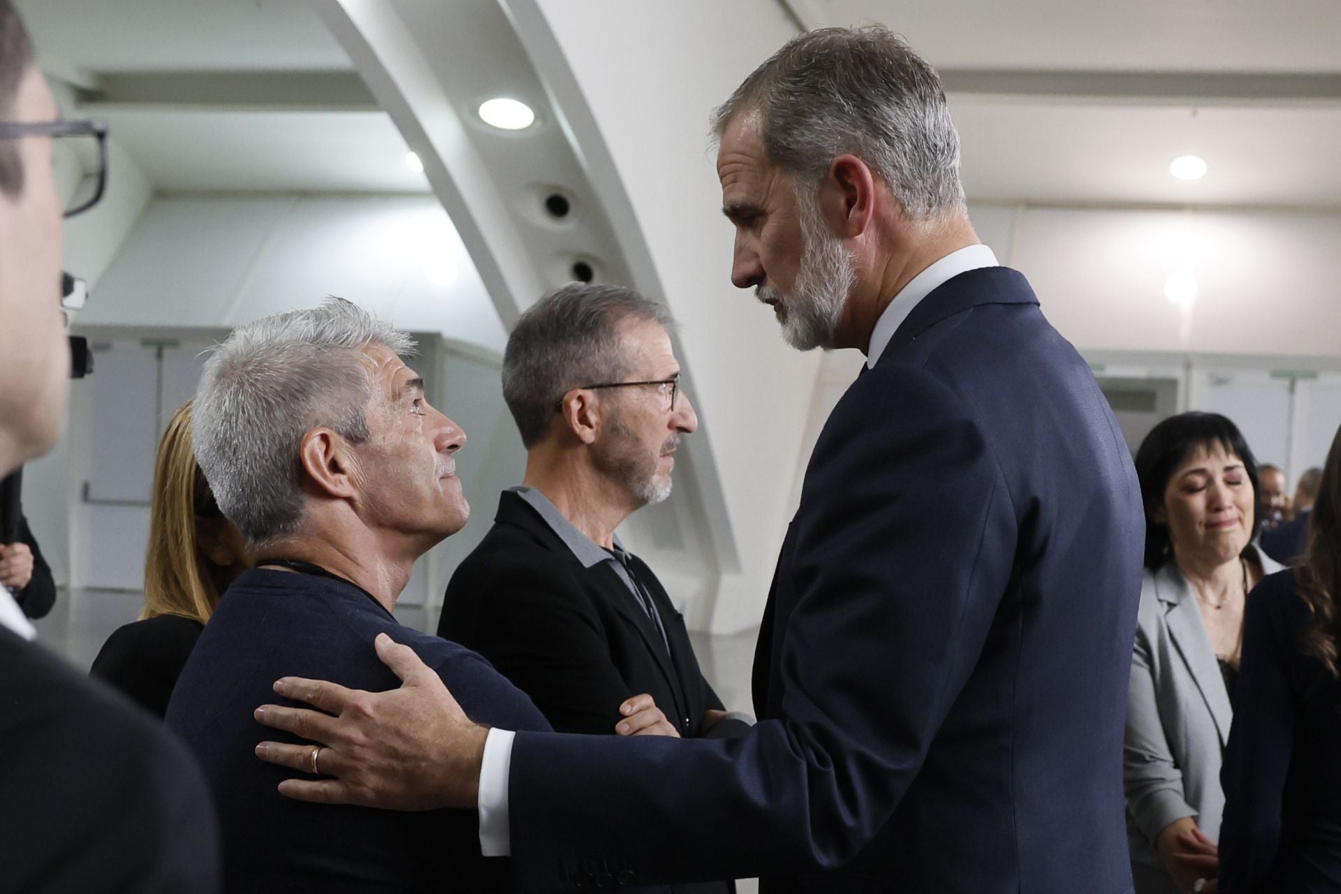 FOTOS | Los Reyes acuden al funeral de Estado por las víctimas de la dana