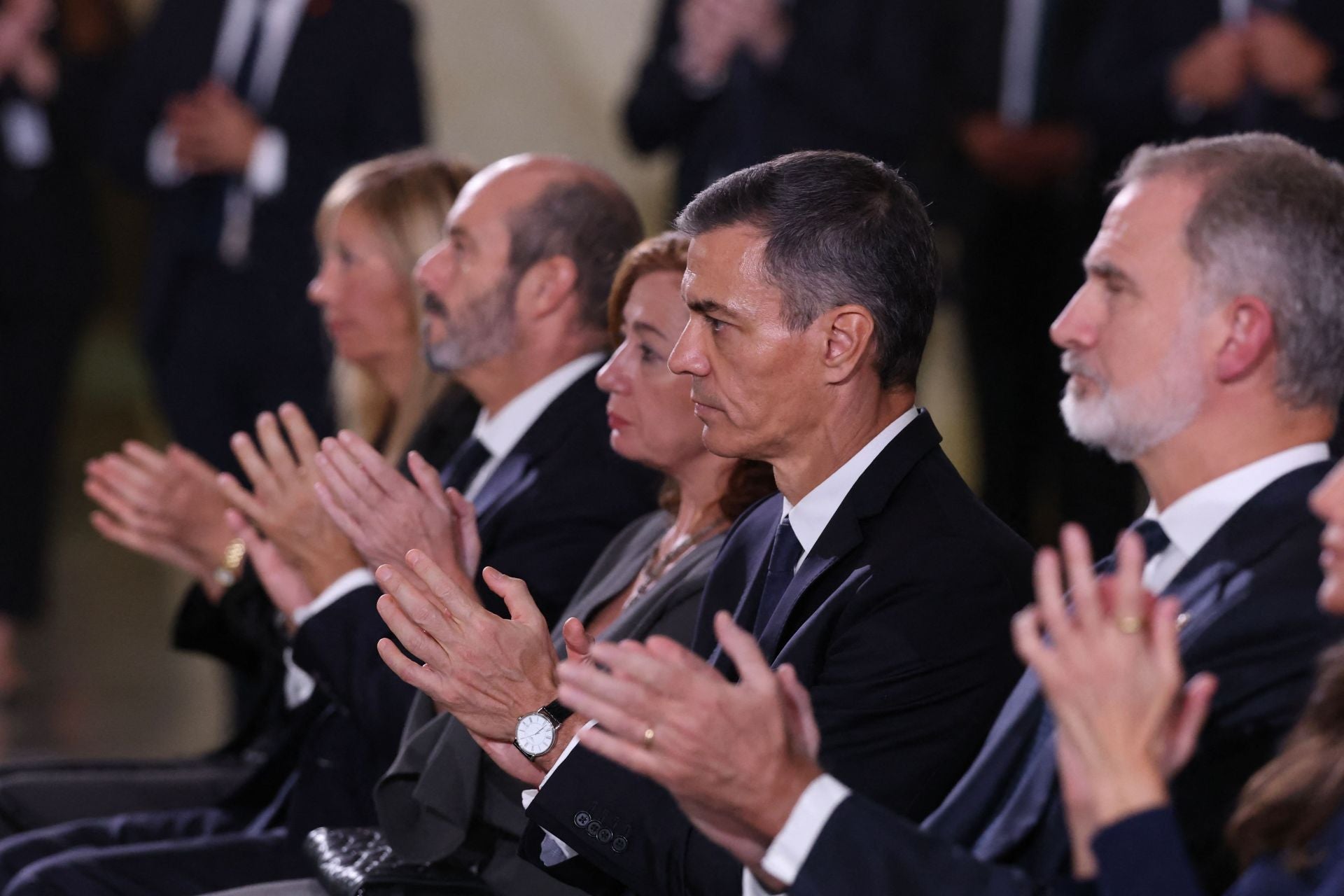 FOTOS | Las autoridades presentes en el funeral del Estado por la dana