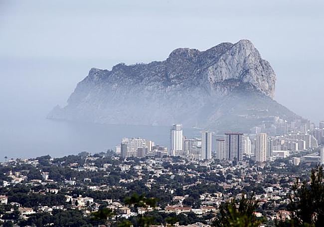 Panorámica de Calpe.