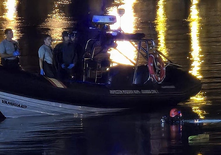 Lugar en el que está siendo buscado el cuerpo de la segunda joven que iba en el coche.