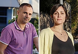 Fran y Thais, este jueves, en Paterna y Paiporta.