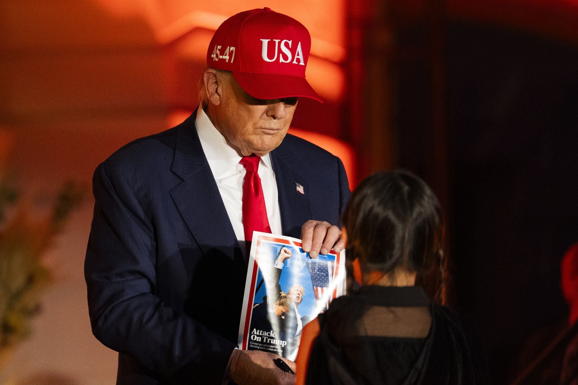Donald y Melania Trump celebra Halloween por todo lo alto en la Casa Blanca