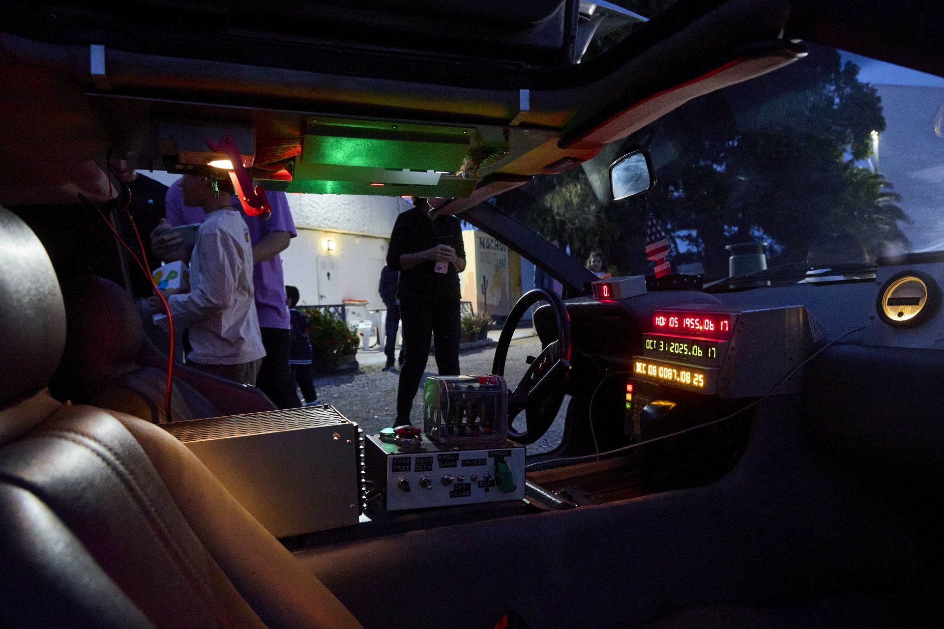 Valencia disfruta del Delorean de la icónica trilogía de &#039;Regreso al futuro&#039;