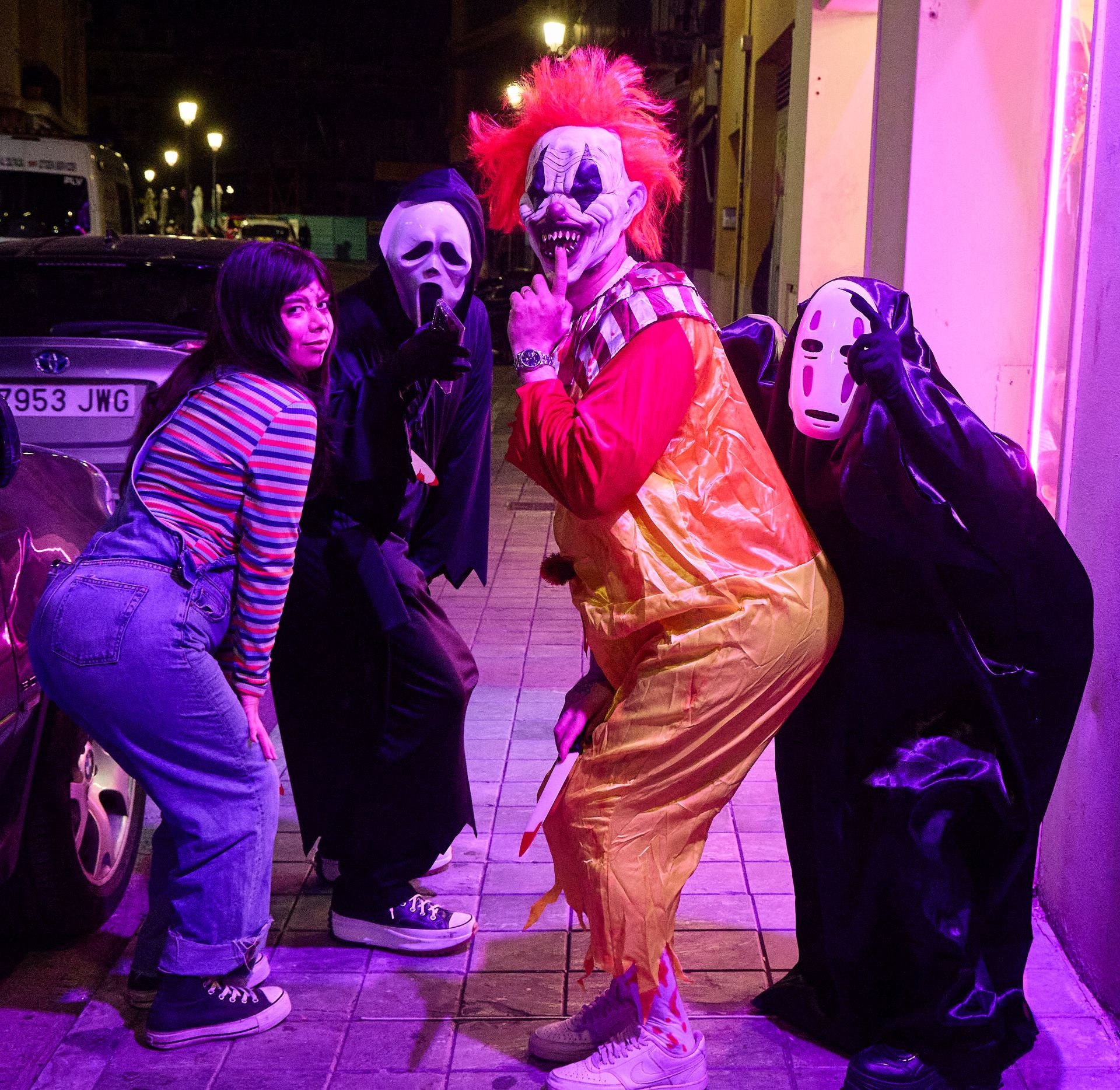 Valencia disfruta de Halloween en la noche más terrorífica del año