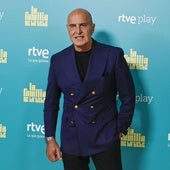 Kiko Matamoros en el photocall de 'La família de la tele'.