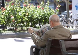 Jubilado, en imagen de archivo.
