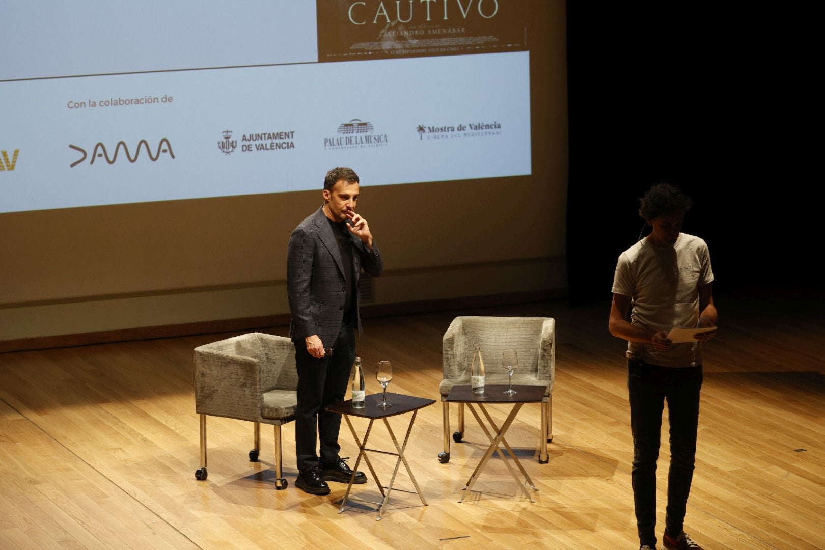 Masterclass de Alejandro Amenábar en el Palau de la Música