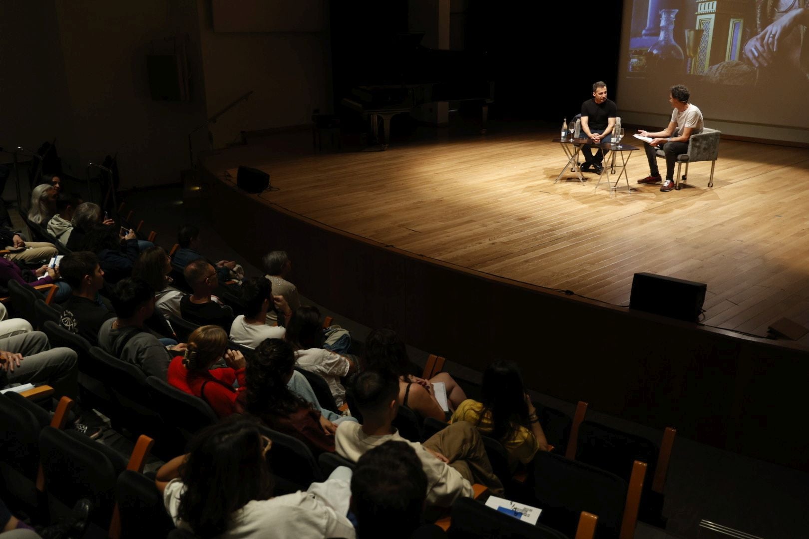 Masterclass de Alejandro Amenábar en el Palau de la Música