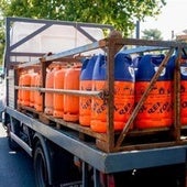 Reparto de butano en una imagen de archivo.