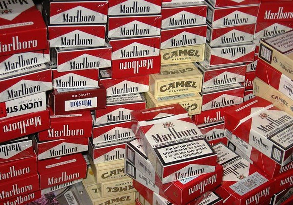 Cejatillas de tabaco en una imagen de archivo.