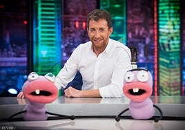 Pablo Motos en 'EL Hormiguero' junto a Trancas y Barrancas.