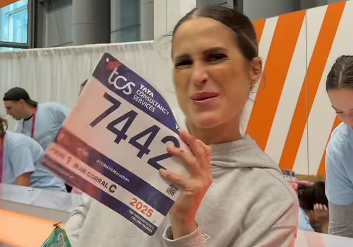 Verddeliss recoge su dorsal.