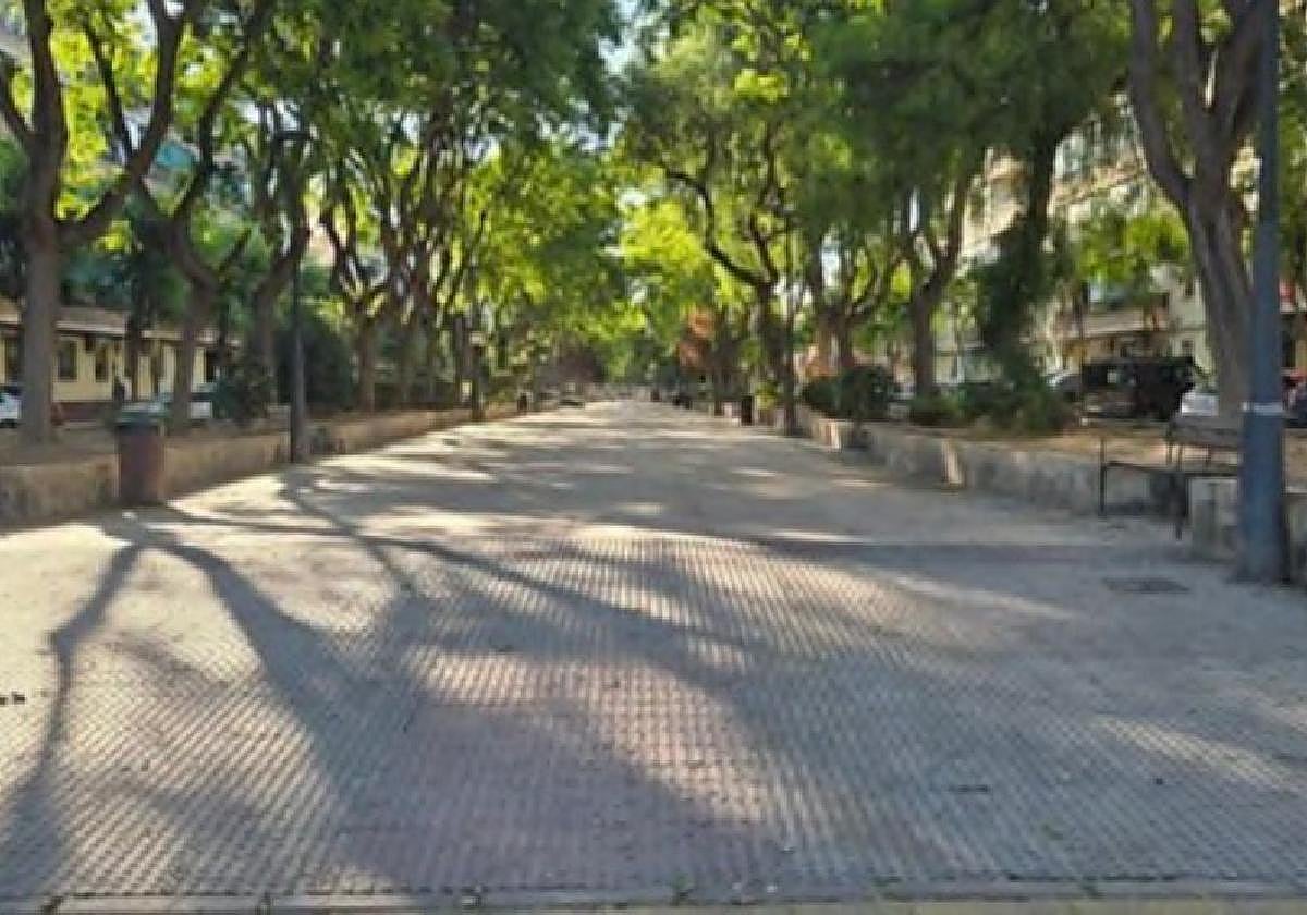 Avenida Orba de la localidad.