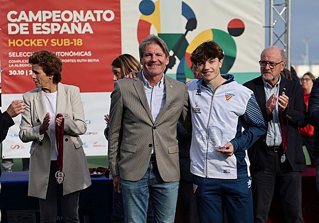 Hugo García, MVP de la competición