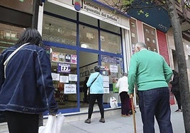 Jugadores de Loterías y Apuestas del Estado, imagen de archivo.