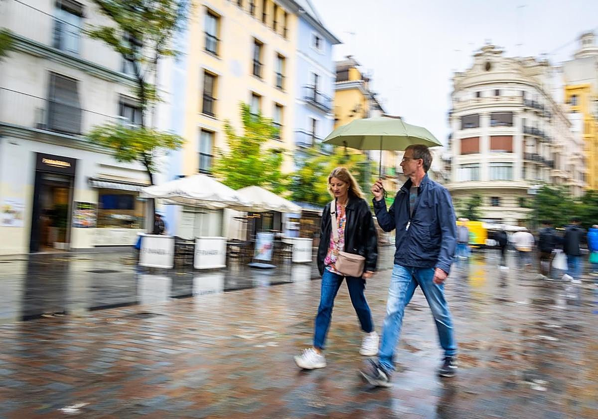 Lluvias en Valencia.