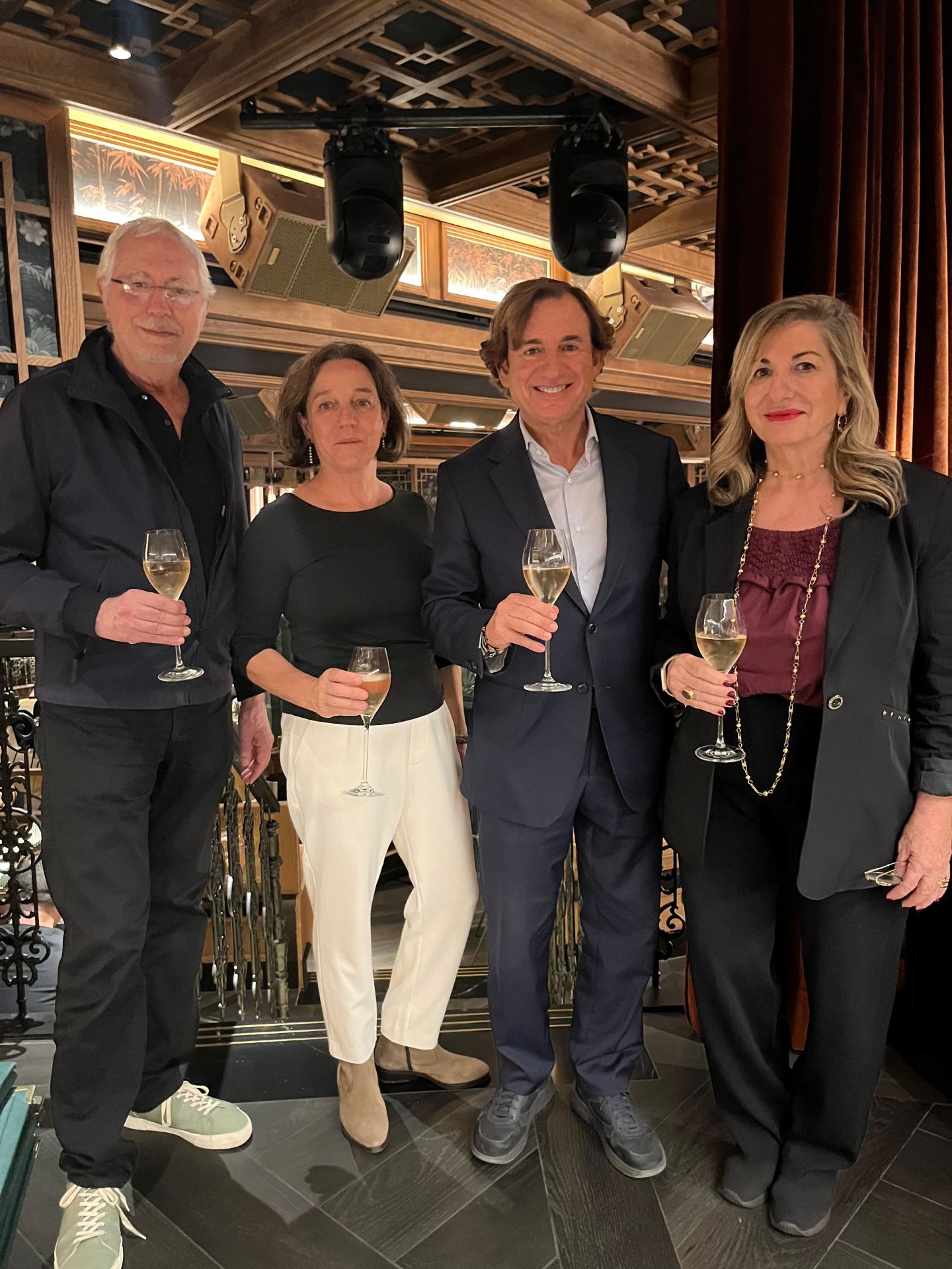 Horacio Silva, María Aranguren, Ricardo Monllor y Sara Joudi.