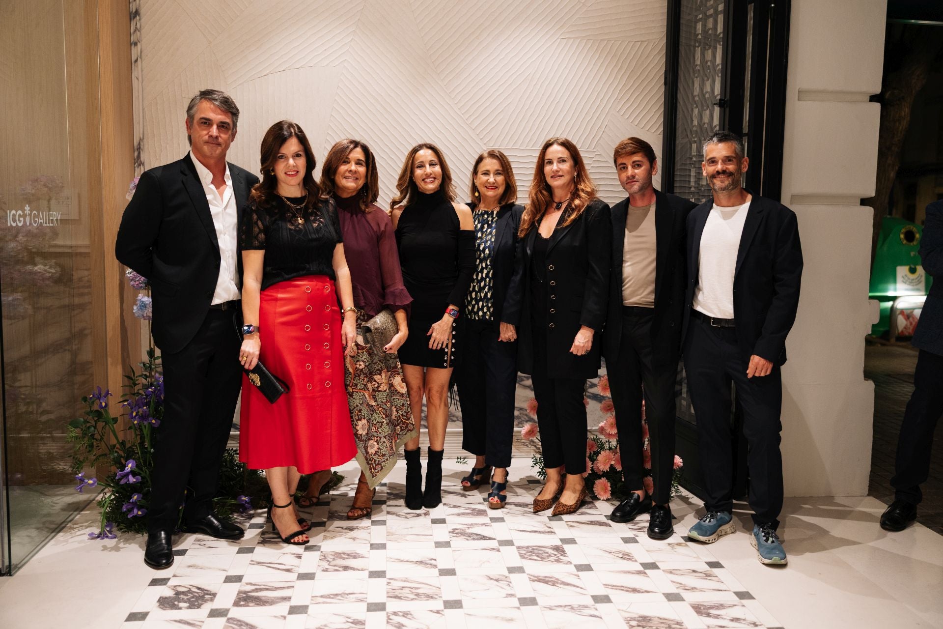 Pablo Ruiz, Alicia García Cabrera, Isabel Flores, Federica Minozzi, Covadonga Pendones, Teresa Almerich, David de la Fuente y Paolo Paladini.