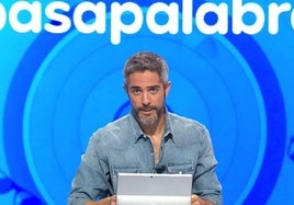 Roberto Leal, en 'Pasapalabra'.