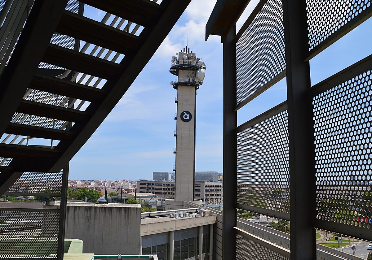 Las instalaciones de la televisión pública en Burjassot.
