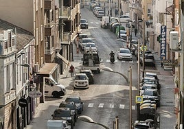 Una calle de Alfafar, en una imagen reciente.