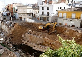 Destrozos de la dana en Chiva.