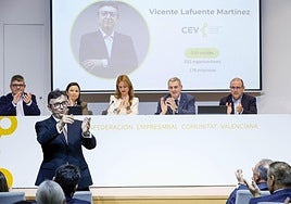 Fotos de la elección de Vicente Lafuente como nuevo presidente de la CEV
