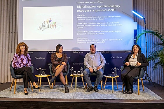 Olivia Blanchard, Sandra Gómez, Guillem Porres, Mercedes Botija.