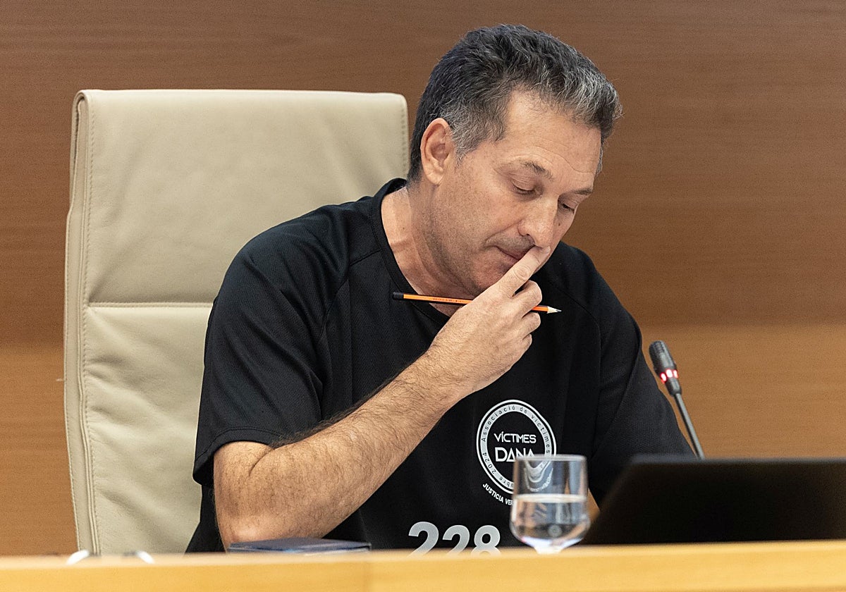 Carpio, en un momento de su intervención.