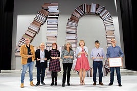 Premiados en la gala de los Ciutat d'Alzira.