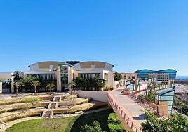 Una imagen de archivo de los estudios de cine de Ciudad de la Luz, en Alicante