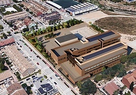 Recreación virtual del nuevo instituto.