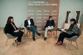 Los ponentes explicaron la renovación del Museo Paleontológic de Valencia en su espacio expositivo con tecnología, sostenibilidad y emoción.