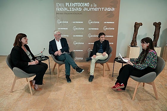 Los ponentes explicaron la renovación del Museo Paleontológic de Valencia en su espacio expositivo con tecnología, sostenibilidad y emoción.