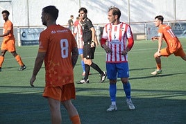 Luis García, jugador del CD Jávea.