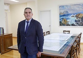 El exvicepresidente y conseller para la Recuperación, Francisco José Gan Pampols, en su penúltimo día en el cargo.