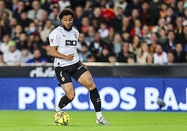 Danjuma, en Mestalla.